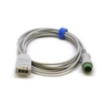 Mindray ECG trunk cable: 3-lead, Pediatric/Neonatal, 12 Pin, Defib-Proof, AHA/IEC