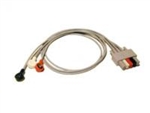 3 Lead ECG Snap Lead Wires (40")