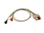 3 Lead IEC Lead Snap Lead Wires (18")