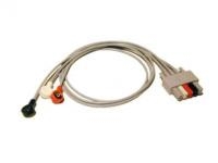 3 Lead IEC Lead Snap Lead Wires (18")