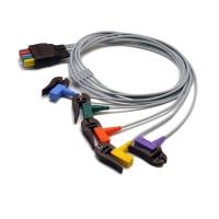 5 Lead ECG Pinch Extended Lead Wires (24")