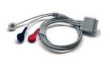 Mindray 3-Lead ECG Lead Wires, AHA, Snap- 24"