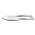 Cincinnati Surgical Swann Morton Carbon Steel Blade - Size 13 - Sterile - 100/Box