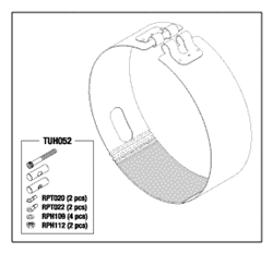 Autoclave Heater Element 120V/450W for 1730MK, EK, MK-V