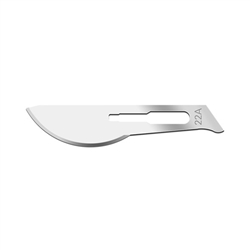 Cincinnati Swann-Morton Sterile Stainless Steel Blade - Size 22A - 100/Box