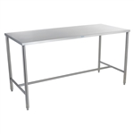 Blickman H-Brace (CSDT6830), Work Table, 68” x 36" x 30”