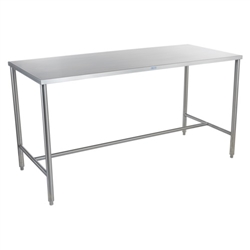 Blickman H-Brace (CSDT8036), Work Table, 80” x 36" x 36”