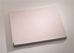 Chart Paper, Z-fold pad, full grid, 8.5 in. X 11 in. (216mm x 279mm). For use with Q-Stress 4.x, Q4500 and Q710 systems. 200 sheets/pad, 10 pads/case. Price per case, 10 pads per case.