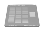 Pro-Project Pro-Resolution Bar Type 9 Radiography Pattern