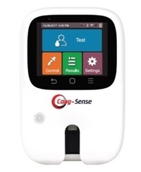 Coag-Sense PT2 PT/INR Handheld Testing Monitor w/ 5 Boxes of Coag-Sense Test Strip Kits