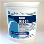 Sklar Kleen Powder Detergent Concentrated For Manual and Ultrasonic Cleaning 5 lb. Pail