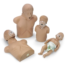Nasco Simulaids Sani-Manikin CPR Trainer - Family Pack