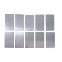 3B Scientific Set of 10 Zinc Plates