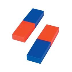 3B Scientific Pair of Bar Magnets, 80 mm