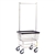 R&B Standard Laundry Cart with Double Pole Rack