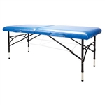 3B Scientific Aluminum Portable Massage Table, Blue