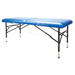 3B Scientific Aluminum Portable Massage Table, Blue