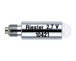 Riester 10421 2.7V Vacuum Bulb for Uni Otoscope & Bent Arm Illuminator, Pack of 6