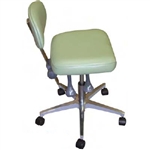 Galaxy 1068 Doctor's Contoured Rectangular Adjustable Dental Seat Stool