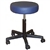 Galaxy 1070-G Doctor's Round Blue Adjustable Pneumatic Dental Stool