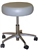 Galaxy 1070 Round Seat Thick Foam without Backrest and Chrome Base Doctor's Stool