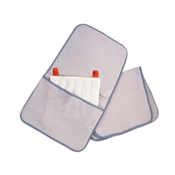 Relief Pak HotSpot Moist Heat Pack Cover - Terry with Foam-Fill - Oversize with pocket - 24.5" x 36"