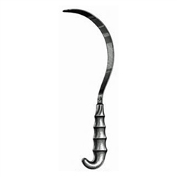 Miltex Deaver Retractor - 1" Wide x 13" Long - Hollow Grip Handle