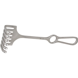 Miltex 10" Israel Retractor - 6 Blunt Prongs 2-3/8" x 1-3/4"