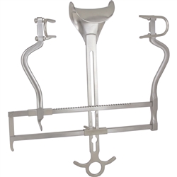 Miltex Balfour Abdominal Retractor 7.25" Spread with Ratchet