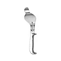 Miltex Tibia Retractor, 9-1/2", Large Blade 2-1/2" Wide