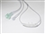 Pediatric O2 Nasal Cannula + Sample Line, 10/pkg