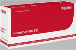 HemoCue Hb 801 Microcuvettes (200/bx)