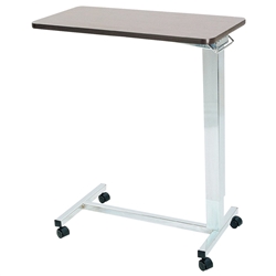 Novum Medical Acute Care Overbed Table - Automatic - Vanity - 15 x 30 Top