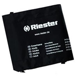 Riester 125 Latex Free Black Velcro Cuffs Without Connector, Thigh Cuff 70 x 22 cm
