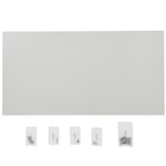 Riester Wallboard for diagnostic wall stations. One size fits all configurations. Comes with custom plates and hardware.