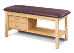 Clinton Flat Top, Classic Series, Treatment Table with Drawers