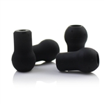 Riester 13235 10 Pieces of Black Soft Ear Tips, Cardiophon 2.0, Duplex 2.0