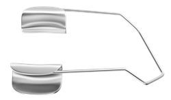 Rumex 14-0221S Barraquer Speculum with Solid Blades