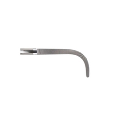 Miltex 9.25" Gray Cystic Duct Forceps - Serrated - Set of 2