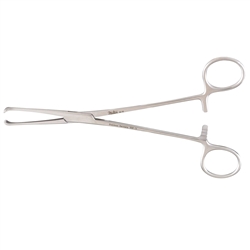 Miltex Allis Tissue Forceps 6", 5 x 6 Teeth, Angled Jaws