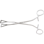 Miltex 8" Collin Intestinal Forceps with 1" Wide Jaws
