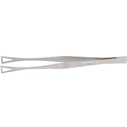 Miltex 8" Collin-Duval Tissue Forceps - 1/2" Wide Jaws