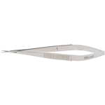 Miltex 6" Microsurgery Scissors - Sharp Points - Straight - 8 mm Blades - Flat Handles