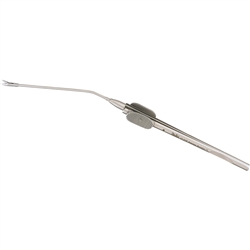 Miltex 7.25" Pencil-Type Micro Scissors, 4 mm Long Blades, Angled Shaft
