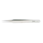 Miltex 4.75" Jeweler-Style Forceps - Non-Magnetic Stainless Steel, Style 2 - Fine Jaw
