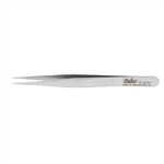 Miltex 4-3/8" Jeweler-Style Forceps - Non-Magnetic Stainless Steel, Style 3C - Narrow - Fine Jaw
