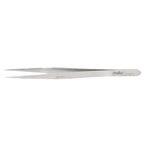 Miltex 4.75" Jeweler-Style Forceps - Non-Magnetic Stainless Steel, Style 3F - Micro-Fine Jaw