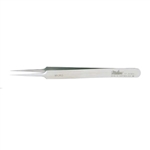 Miltex 4-3/8" Jeweler-Style Forceps - Non-Magnetic Stainless Steel, Style 5F - Micro-Fine Jaw