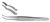 Miltex 4" Extra-Capsular Forceps - Long Convex Curve - Improved Pattern with 11 x 11 Teeth