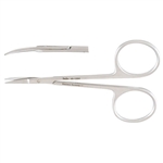 Miltex 3-1/2" Bonn Mini Iris Scissors - Curved with 21.5mm Blades